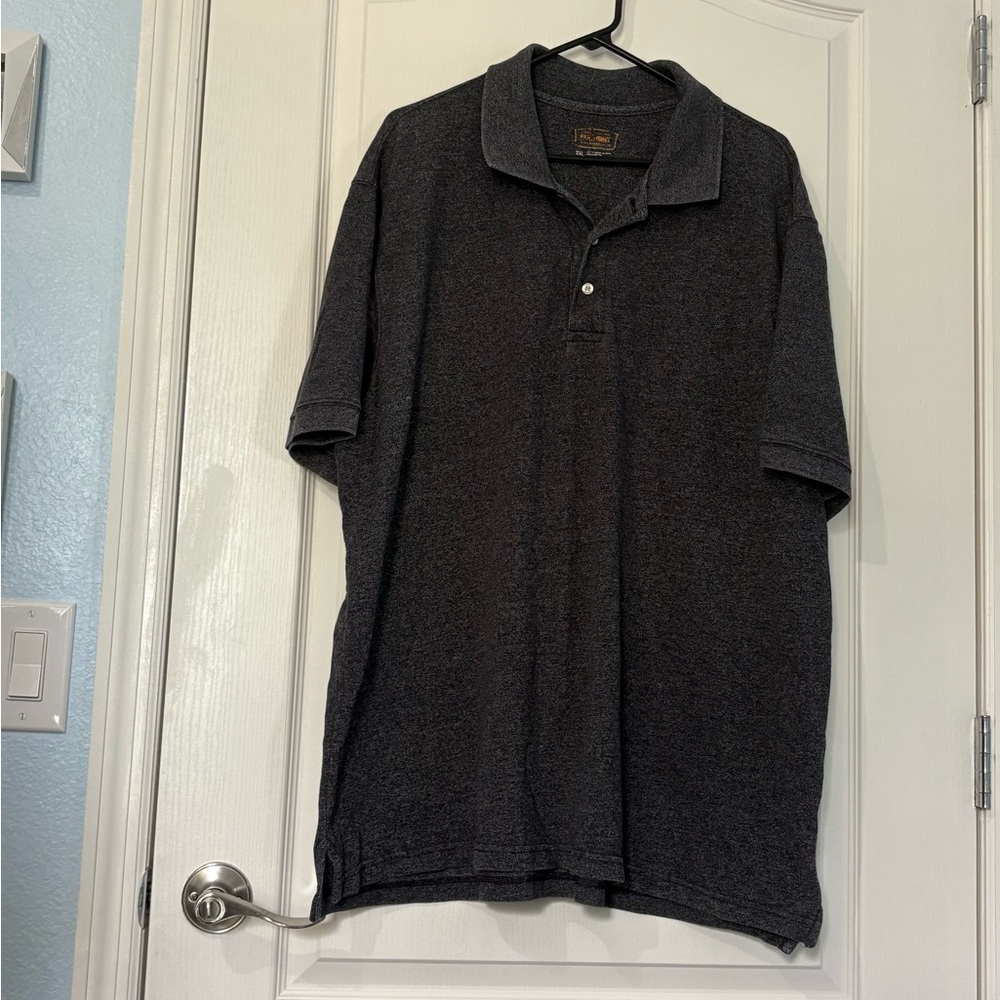 The Foundry Supply Co. Dark Gray Polo Shirt